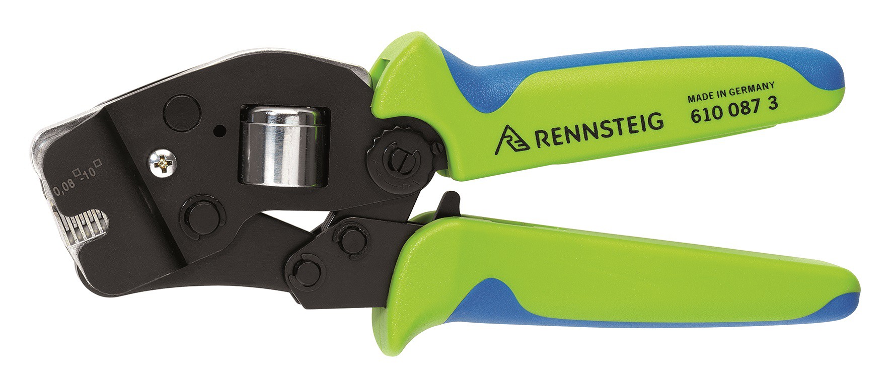 RENNSTEIG 6100873歐式端子壓著鉗四角形