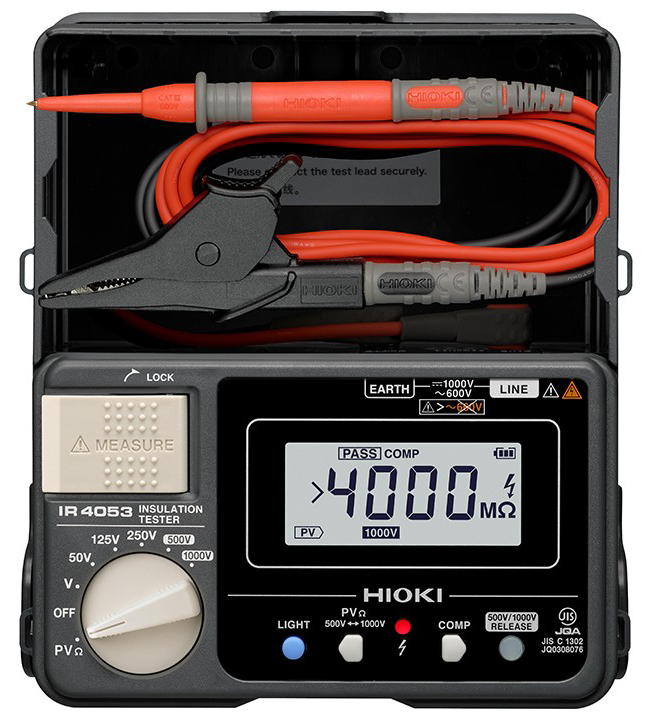 HIOKI IR4053-10太陽能用絕緣電阻計