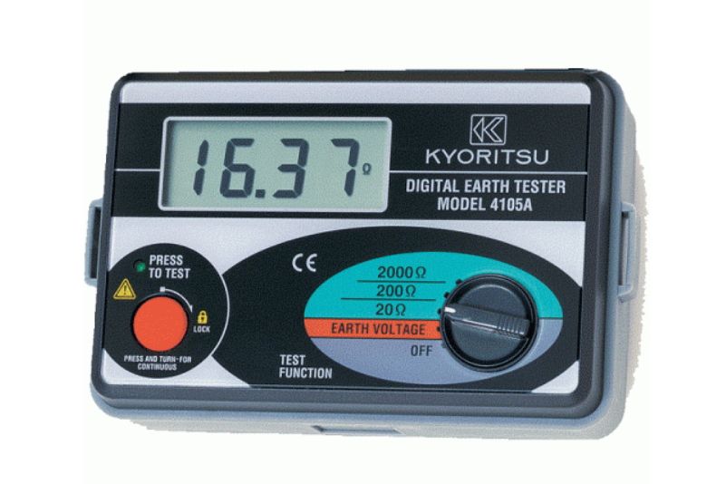 KYORITSU 4105A數字接地電阻計
