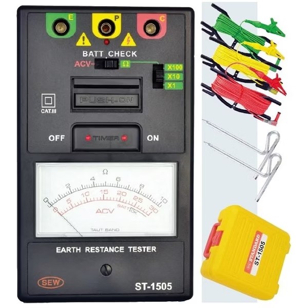 SEW ST-1505 接地電阻計